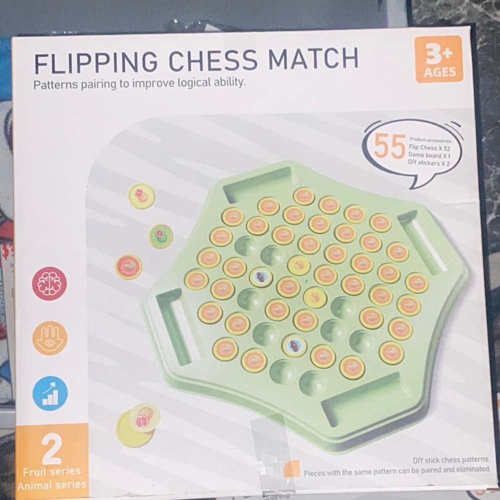 Flipping Chess Match Game